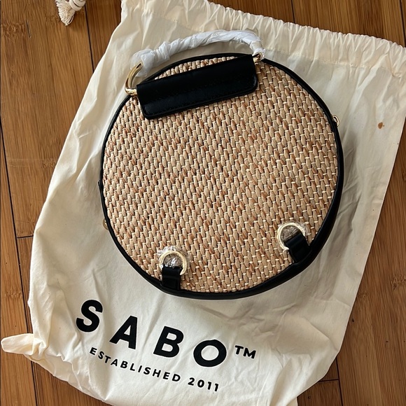 Sabo Skirt Raffia Backpack - Picture 2 of 2